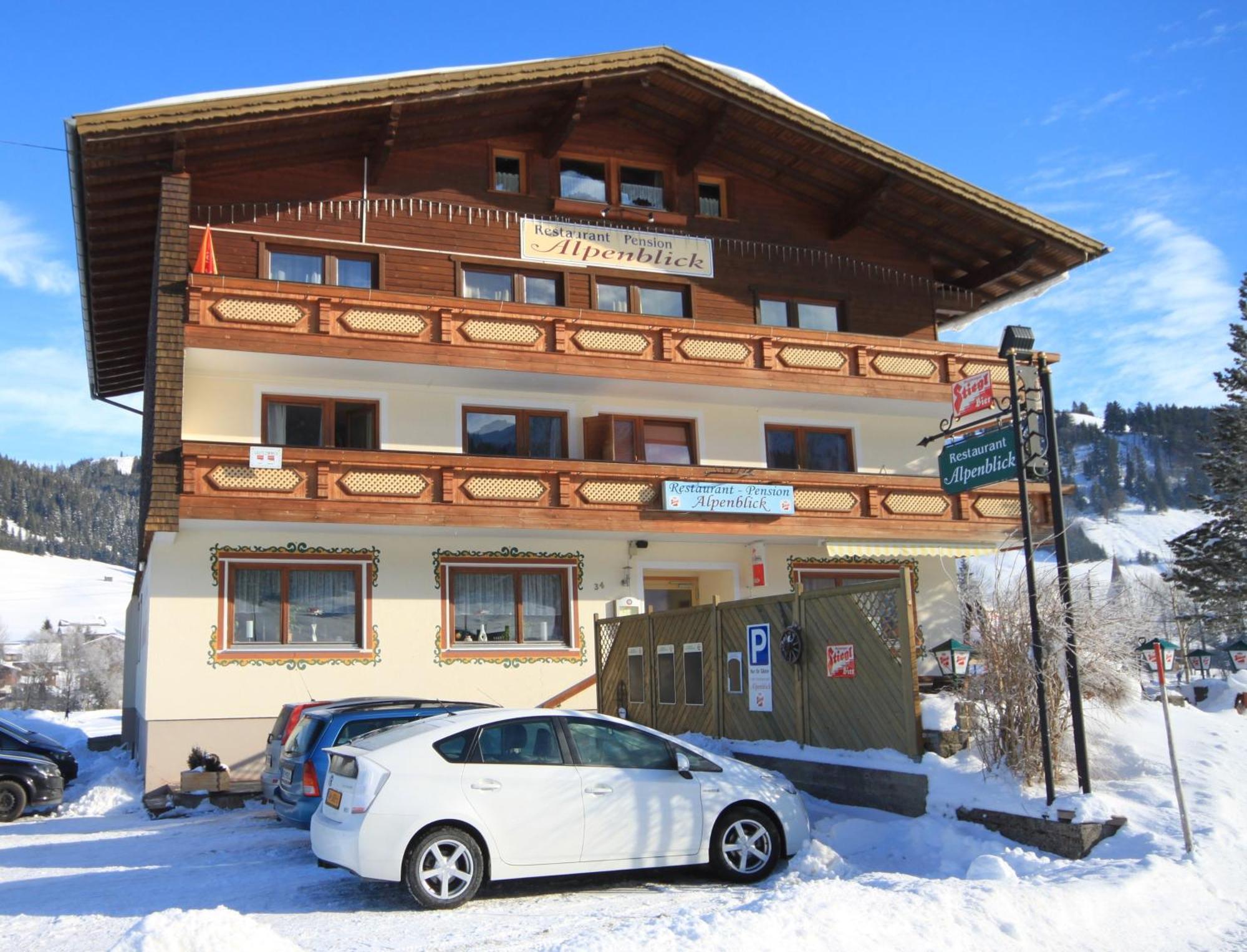Pension Alpenblick Schattwald Exterior foto